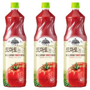 웅진 가야농장 토마토농장 주스 1.5Lx12PET 행사용음료