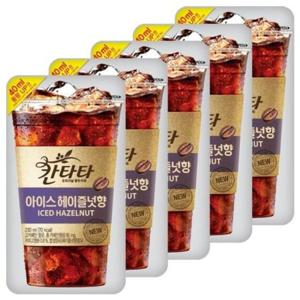롯데 칸타타 아이스 헤이즐넛향 230ml x 50팩입 탕비실