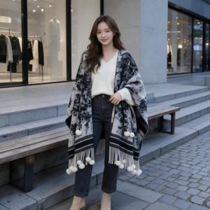 숄더 망토 목도리 넥워머 가디건 겨울 사무실 방한용품 숄더워머 조끼