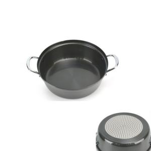 인덕션겸용 경질 국수전골냄비 뚜껑미포함 24cm 칼국수 찌개 국물 탕