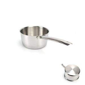 인덕션겸용 스텐 편수 자루냄비 20cm 라면 찌개 국 한손