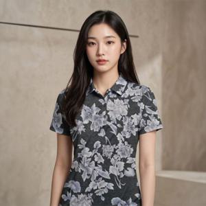 여성티셔츠 캐주얼티셔츠 20대여성 카라넥 골프티셔츠 반팔티셔츠다솜결