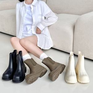 발목장화 AD-250633 앵클 장마부츠 레인슈즈 여성장화 숏 앵클부츠