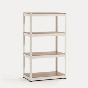 조립식 무볼트 앵글 철제 선반랙 800x400x1500 4단 정리선반 철제랙 수납장 수납선반 베란다선반