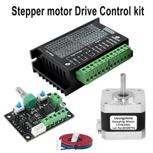 Nema17 스테퍼 모터 17HS4401 TB6600 드라이버 MKS OSC 키트 CNC 조각기 슬라이딩 테이블 용 조정 가능한 정방향 및 역방향 속도