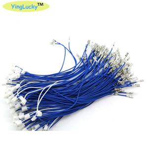 20PCS 2.8mm 4.8mm 터미널 암 커넥터(2핀 플러그 케이블 포함) 아케이드 게임기 액세서리용 조이스틱/버튼 와이어