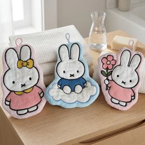 1/3 Pcs 귀여운 미피 핸드 와이프 두꺼운 화장실 욕실 만화 손수건 선물 핸드 와이프 미피 주변기기