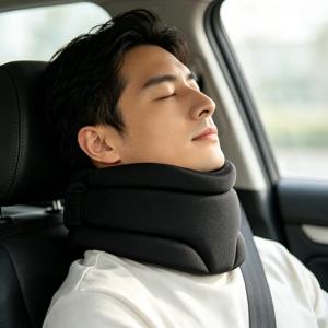 부드러운 폼 목 지지대 편안한 수면 여행용 목 보호대 휴대용 데일리 웨어 목 안정기