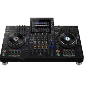 BH 파이오니어 DJ DDJ 4-덱 DJ 컨트롤러 및 노트북 선반이 있는 플라이트 케이스