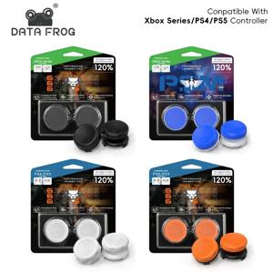 데이터 프로그 하이라이즈 갤럭시 썸 그립 캡 (PS4 컨트롤러용/엑스박스 원 컨트롤러용) 아날로그 스틱 조이스틱 커버 FPS 게임용