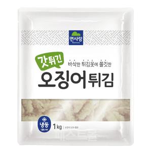 면사랑 갓튀긴 오징어튀김 1kg