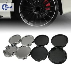 새로운! 4개/세트 58MM ABS 블랭크 휠 센터 캡 허브 커버 자동차 휠 림 센터 허브 캡 자동차 스타일링 타이어 액세서리