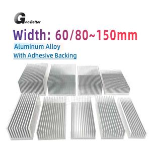DIY 쿨러 알루미늄 히트싱크 그릴형 라디에이터 히트 싱크 칩 IC LED 파워 트랜지스터용 60 x 85 x 12mm - 300 x 150 x 16mm