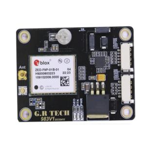 RTK 인케이스 PIN GNSS/GPS 수신기 보드 GPS 모듈 ZED-F9P ZED-F9P-01B-01 SMA 및 USB 드론 개발 보드 포함