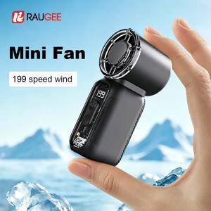 미니 휴대용 선풍기, 포켓 팬, USB 충전식 개인용 핸드 팬, 디지털 디스플레이가 있는 야외용 휴대용 미니 소형 선풍기