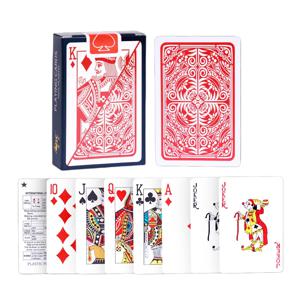 플라스틱 카드놀이 카드 5.8CMX8.8CM 방수 접이식 수리용 그램 PVC 세척 가능 성인용 소하 브리지 엔터테인먼트