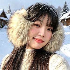 여성용 빈티지 인조 밍크 퍼 귀마개 Y2k 플러시 방한 방풍 귀덮개 남성용 겨울용 두꺼운 보온 귀마개