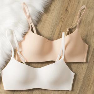 작은 가슴 여성을위한 원활한 튜브 탑 브래지어 비 와이어 어퍼 지원 섹시한 란제리 솔리드 Intimates 여성 속옷