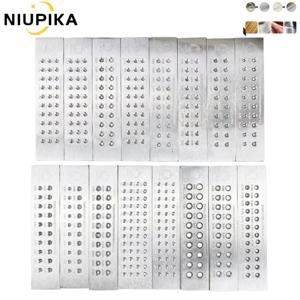 NIUPIKA 직사각형 텅스텐 카바이드 와이어 드로우플레이트 내마모성 소재 전문 보석 세공 도구 금은 귀금속 와이어 인발 작업에 적합 전문 작업실 및 DIY 수공예 제작용