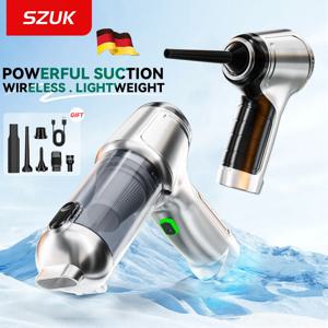 SZUK 신형 미니 차량용 진공청소기 강력한 무선 청소기 휴대용 차량용 진공청소기