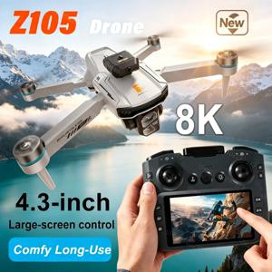 Z105 드론 RC 쿼드콥터 브러시드 모터 장착 브레이니 플라이트 360 °   4.5인치 리모컨 조종 장난감, 어린이/초보자에게 적합한 우정 선물