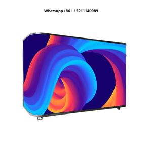 P1.86 롱 모델 발광 방수 650CD 밝기 LED DJ 부스 |   곡선형 플렉시블 디스플레이가 나이트클럽 무대 메인 화면과 조화를 이룬다.