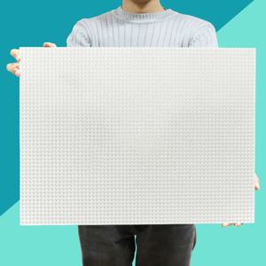 48x64 도트 빌딩 블록용 대형 베이스 플레이트, DIY 벽걸이 보드, 주요 브랜드와 호환 가능, 어린이 선물 장난감