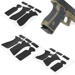미끄럼 방지 고무 질감 그립 랩 테이프 장갑 G17 19 20 26 27 33 홀스터 9mm 권총 액세서리용 방수