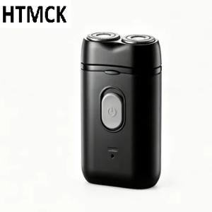 HTMCK 남성용 더블헤드 전기면도기 휴대용 USB 충전 다기능 충전식 여행용 그루밍 키트