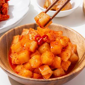 [더조은] 정성담긴 우리네 무김치 (깍두기) 2kg