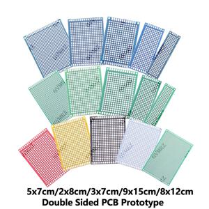5x7cm/2x8cm/3x7cm/9x15cm/8x12cm 범용 스루홀 퍼프보드 양면 PCB 프로토타입 보드 DIY 전자제품용 퍼프보드