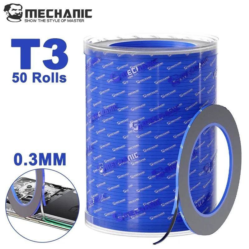5Pcs MECHANIC 3mm 양면 접착 테이프 휴대폰 태블릿 LCD 화면 뒷면 커버 고온 저항 씰링 테이프