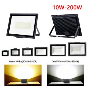 LED 홍수 빛 10W 20W 30W 50W 100W 150W 200W LED 스포트라이트 야외 IP67 방수 LED 프로젝터 정원 광장 가로등