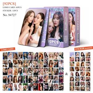 92PCS JanJingjing Lomo 카드 세트 태국 GL 스타 머치 60P 커플 HD 포토카드 + 32P 장식 스티커 팬 컬렉션 선물