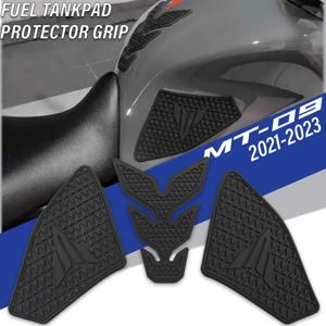 새로운 MT-09 MT 09 MT09 SP 2021 2022 2023 안티 스크래치 측면 연료 탱크 패드 연료 탱크 무릎 그립 패드 측면 방수 스티커