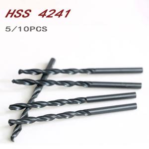 1-10MM 드릴 비트 세트 고속 강철 트위스트 드릴 세트 HSS 드릴 비트 세트 금속 펀칭 도구 WoodworkingTools 5PCS/10PCS