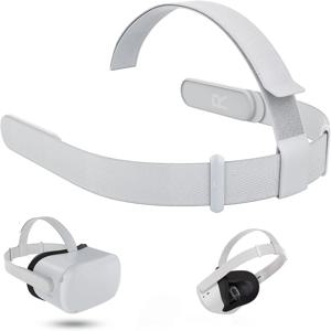 Oculus Quest 2 헤드셋용 헤드 스트랩, Meta Quest 2 헤드스트랩 및 Oculus Quest 2와 호환되는 교체용 헤드 스트랩