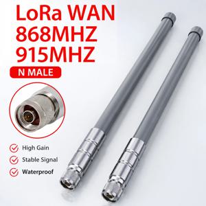 LoRa WAN 868MHz 안테나 915MHz Meshtastic 헬륨 핫스팟 야외용 N 타입 옴니 유리섬유 장거리 수신 안테나 GIZONT