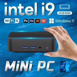 윈도우 11 미니 PC 인텔 코어 I9 10980HK 미니 PC 16GB 32GB DDR4 2048GB SSD WIFI 6 BT5.2 게이밍 미니 PC