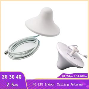 698-2700MHz 실내 천장 2G 3G 4G LTE 안테나 (30CM/3M 케이블 포함) N Male 커넥터 전화 부스터 리피터 증폭기 안테나