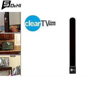 디지털 공중 TV 스틱 투명 스마트 TV 스위치 안테나, HDTV 무료 TV 디지털 1080P 실내 디지털 신호 수신 증폭기, 1PC