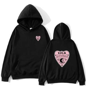 가을, 겨울 Sam and Colby XPLR 남성 및 여성 후드 스포츠웨어 긴 소매 캐주얼 후드티 따뜻한 스트리트 의류 탑