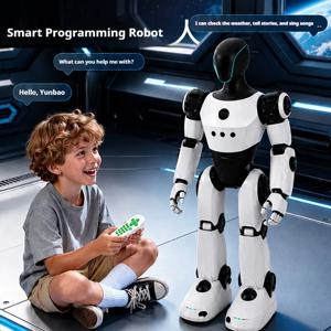 AI 스마트 로봇 음성 제어 프로그래머블 댄싱 싱잉 리모컨 인터랙티브 컴패니언 장난감
