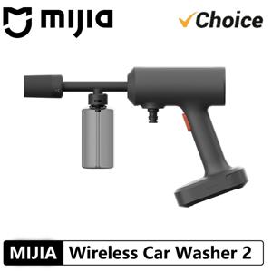 오리지널 NEW MIJIA 무선 차량 세척기 2 160L/h 대용량 물 분사 효율적인 세척 고압 무선 청소기 -CN