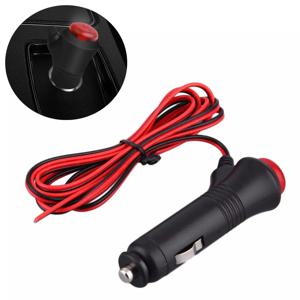 자동차 시가 라이터 소켓 플러그 커넥터 1.5 미터 케이블 12V 24V 자동차 충전기 On Off 스위치 자동차 조명에 대 한 유니버설