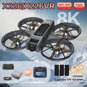 오리지널 미니 드론 X226/X226VR 드론 4K 전문가용 원격 조종 헬리콥터 비행기 RC 드론 쿼드콥터 장난감 어린이 선물