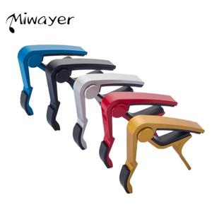 Miwayer 기타 카포 - 6현 어쿠스틱, 일렉트릭 및 클래식 기타 + 우쿨렐레용 정밀 튜닝, 버즈 프리 디자인