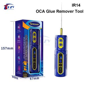 MECHANIC IR14 전동 OCA 접착제 제거 도구, 녹색 먼지 표시등 및 LED 디스플레이 장착, 휴대폰 화면 접착제 제거 및 수리에 사용