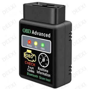 OBD2 스캐너 어댑터 BT, 무선 진단 코드 리더 OBD II 스캔 도구 자동차 엔진 라이트 재설정 및 삭제