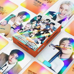 124개 RUN IT THIS & THAT 로모 카드 포토카드 스티커 HD 팬 컬렉션 카드 장식 스티커 선물용